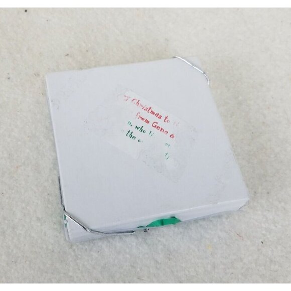 Sand Dollar Ornament Metal holiday Christmas Beach seaside nautical Silver - Picture 6 of 6